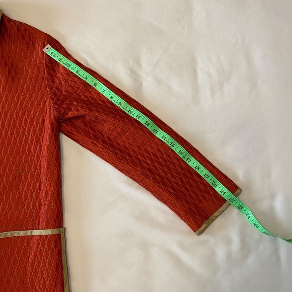 Tan/Orange‎ Quilted Reversible Jacket-No Brand-Heavy-NoTags-Small-Medium - Picture 8 of 10